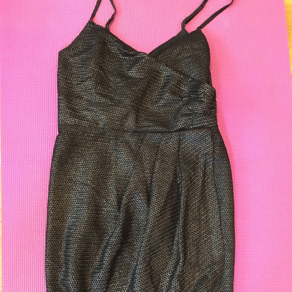 black mini dress- dress up or down!